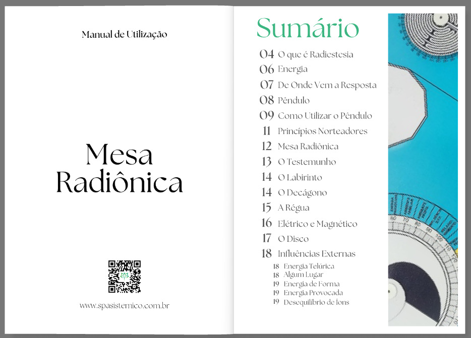 Mesa Radiônica - MDF 3mm + Manual Digital + Folha de Apoio - Imagem 4