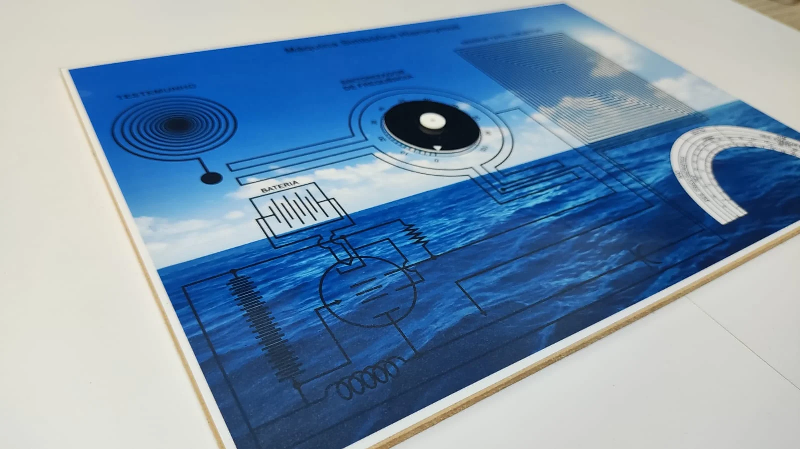 Máquina Hieronymus Simbólica Radiônica com Potenciômetro Móvel